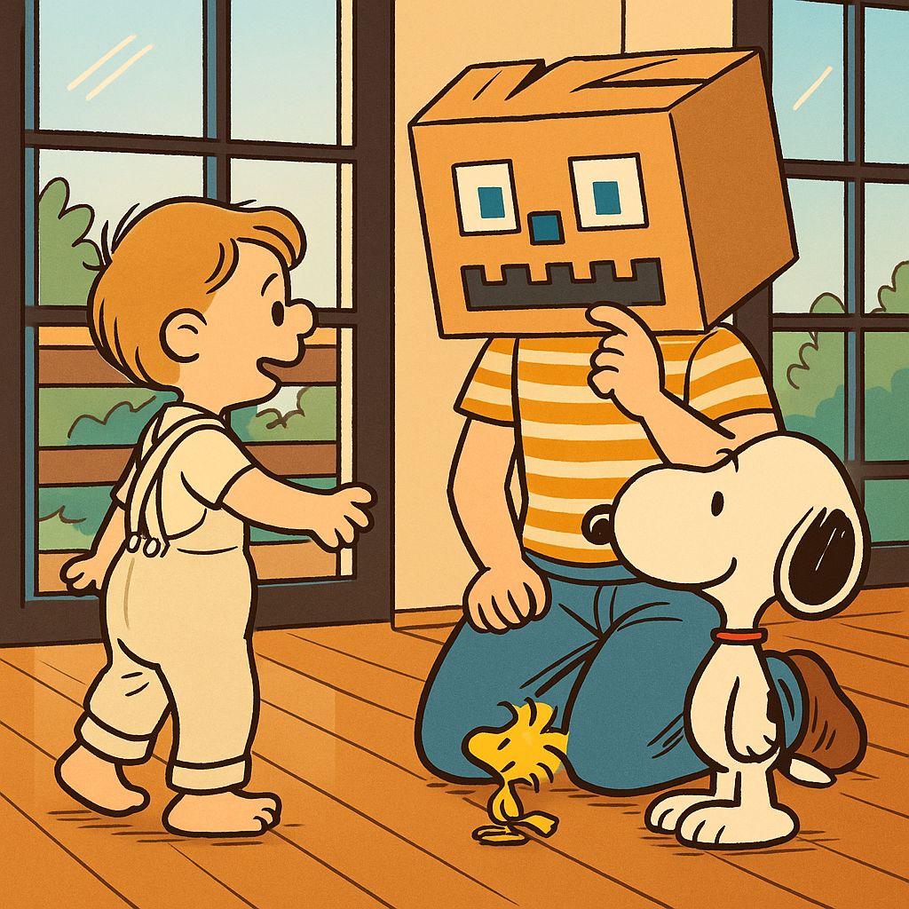 Snoopy style transformation example